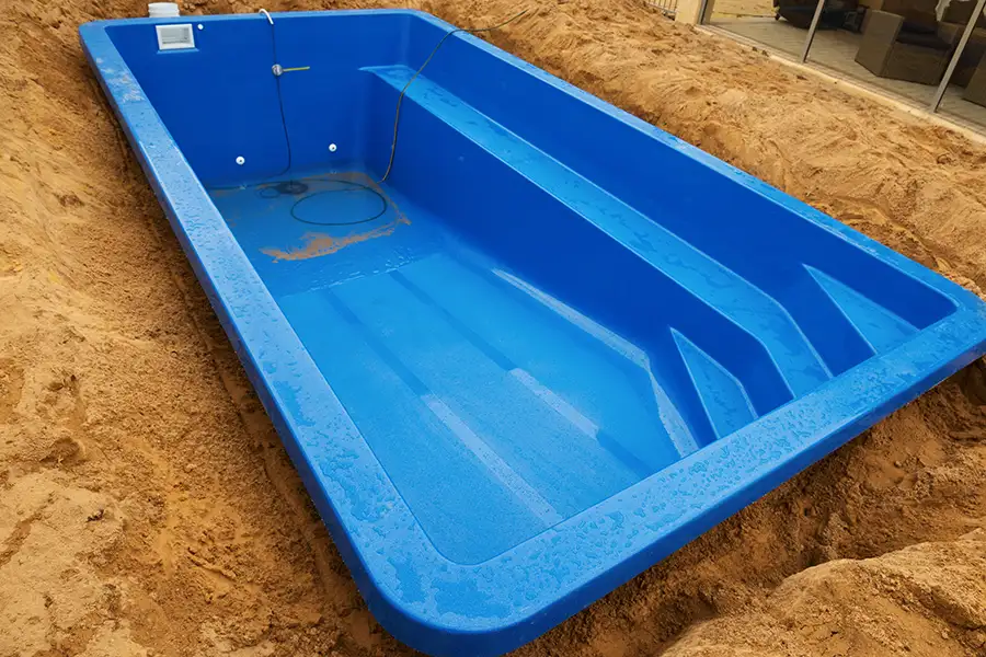 fiberglass swimming pool installation - Decatur, IL
